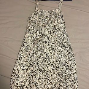 Neutral Spotted dress